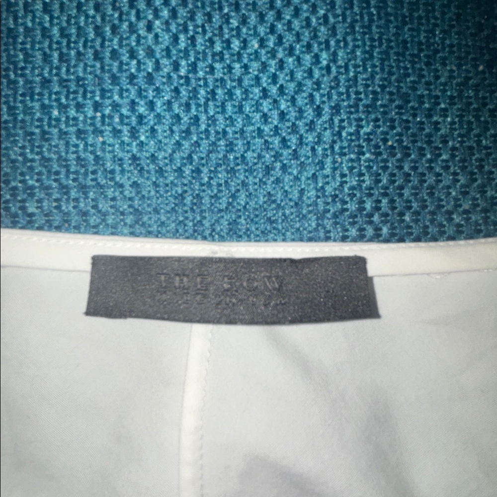 THE ROW White Belted Women's Blouse Cotton Elastane - Picture 7 of 10